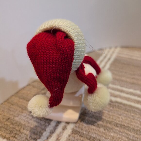 Dept Department 56 BILLY BUTTONS Snowman on Sled Figure Christmas Ornament - Picture 5 of 6